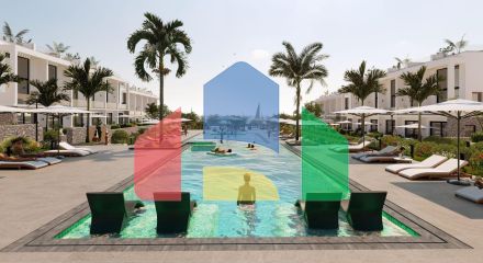 Квартира Loft 1+1 Penthouse 64 м2 с двумя террасами в Бахчели Квартира Loft 1+1 Penthouse 64 м2 с двумя террасами в Бахчели