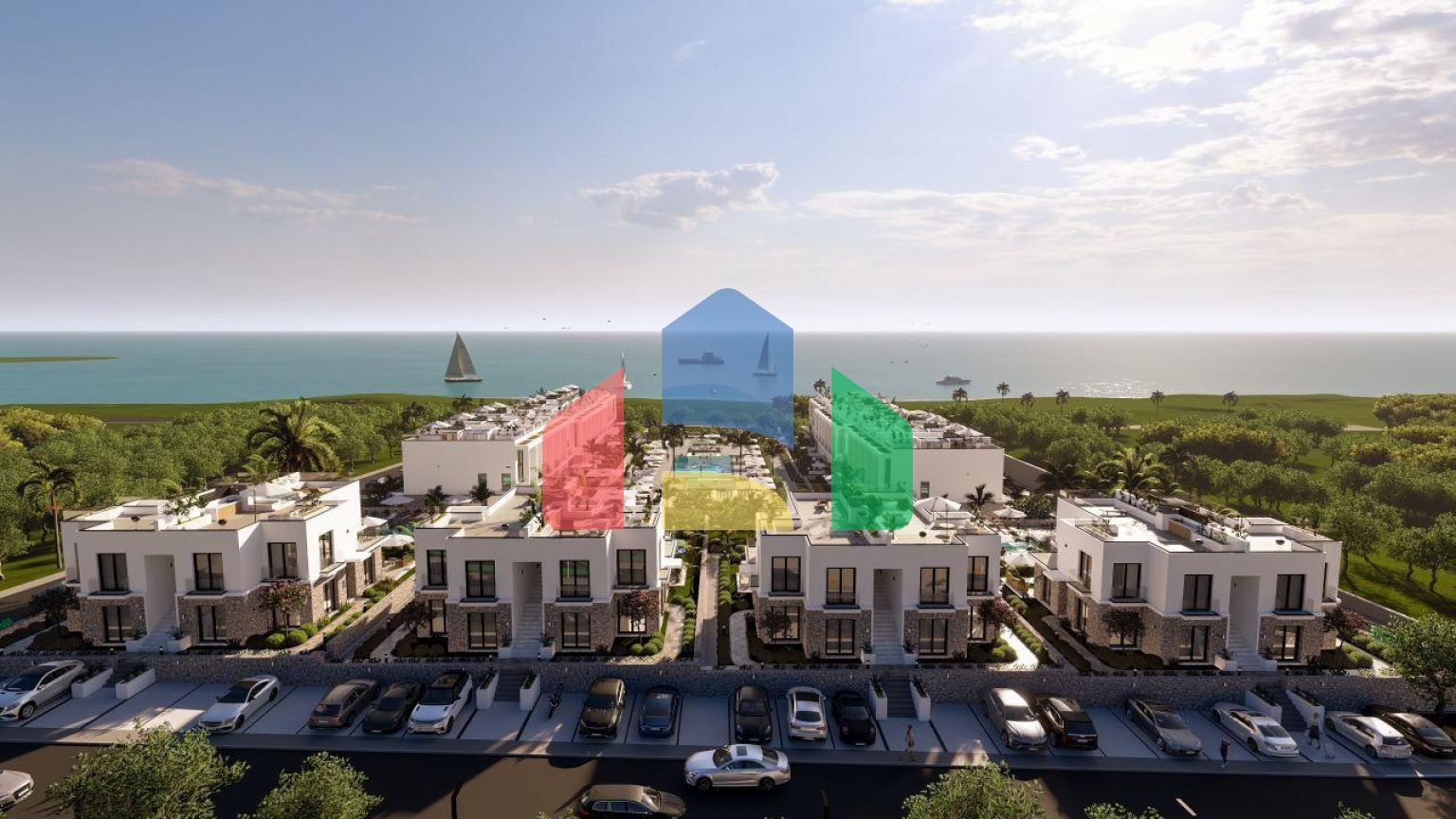 Квартира Loft 1+1 Penthouse 64 м2 с двумя террасами в Бахчели