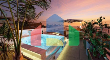 Квартира Loft 1+1 Penthouse 64 м2 с двумя террасами в Бахчели Квартира Loft 1+1 Penthouse 64 м2 с двумя террасами в Бахчели