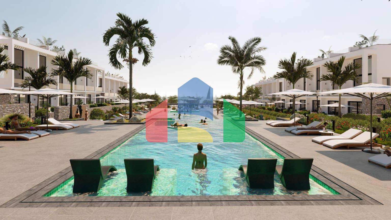 Квартира Penthouse 2+1 Loft 80 м2 в новом комплексе в Бахчели