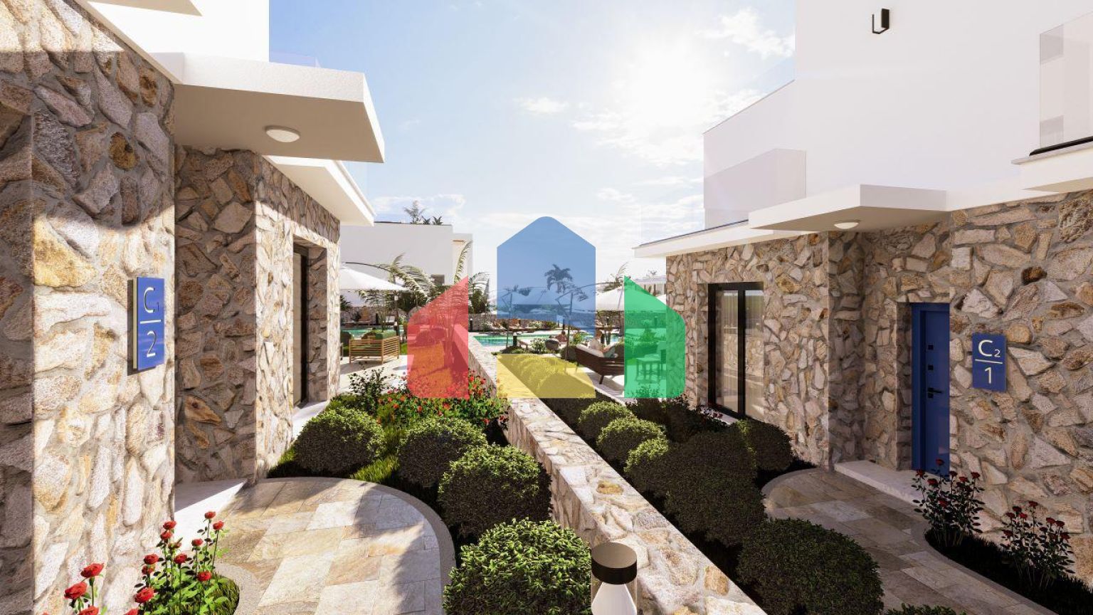 Квартира Penthouse 2+1 Loft 80 м2 в новом комплексе в Бахчели