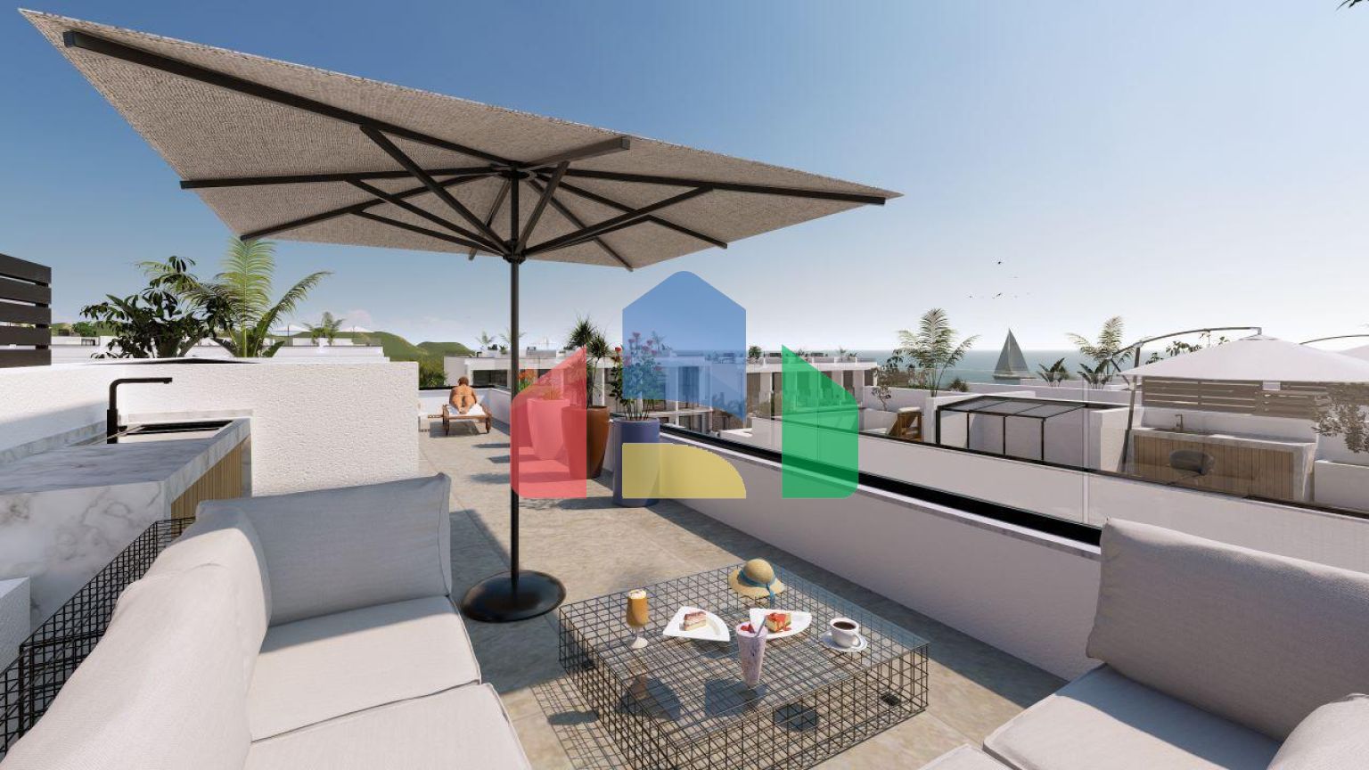 Квартира Penthouse 2+1 Loft 80 м2 в новом комплексе в Бахчели