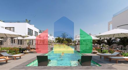 Квартира Penthouse 2+1 Loft 80 м2 в новом комплексе в Бахчели Квартира Penthouse 2+1 Loft 80 м2 в новом комплексе в Бахчели