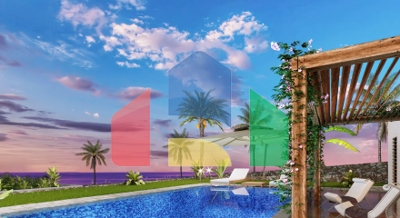 Красивое бунгало 3+1 (130 м2) с террасой и садом в Татлысу Красивое бунгало 3+1 (130 м2) с террасой и садом в Татлысу