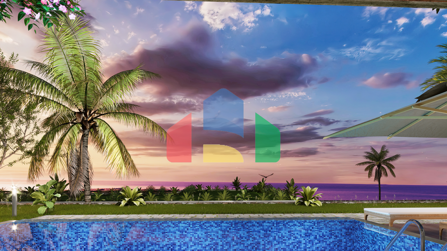 Красивое бунгало 3+1 (130 м2) с террасой и садом в Татлысу