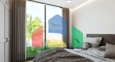 Красивое бунгало 3+1 (130 м2) с террасой и садом в Татлысу Красивое бунгало 3+1 (130 м2) с террасой и садом в Татлысу