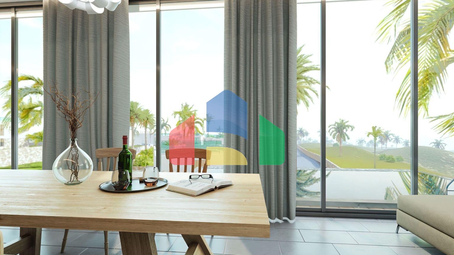 Красивое бунгало 3+1 (130 м2) с террасой и садом в Татлысу