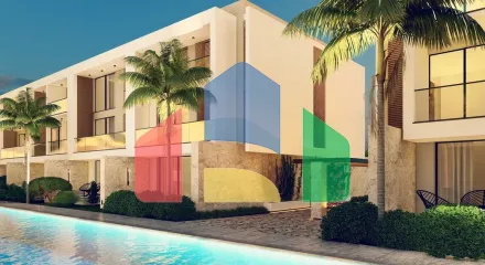 Квартира 2+1 (60 м2) с террасой в комплексе с видом на горы и море Квартира 2+1 (60 м2) с террасой в комплексе с видом на горы и море