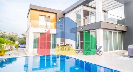 Новая комфортная вилла 4+1 (200 м2) с частным бассейном