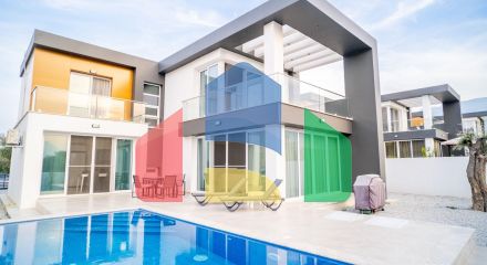 Новая комфортная вилла 4+1 (200 м2) с частным бассейном