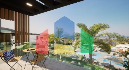 Трехкомнатная квартира 135 м2 с большой террасой на крыше в Доанкое Трехкомнатная квартира 135 м2 с большой террасой на крыше в Доанкое