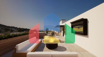 Трехкомнатная квартира 135 м2 с большой террасой на крыше в Доанкое Трехкомнатная квартира 135 м2 с большой террасой на крыше в Доанкое