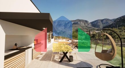 Трехкомнатная квартира 135 м2 с большой террасой на крыше в Доанкое Трехкомнатная квартира 135 м2 с большой террасой на крыше в Доанкое