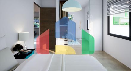 Трехкомнатная квартира 135 м2 с большой террасой на крыше в Доанкое Трехкомнатная квартира 135 м2 с большой террасой на крыше в Доанкое