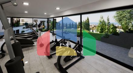 Трехкомнатная квартира 135 м2 с большим садом в уютном комплексе в Доанкое Трехкомнатная квартира 135 м2 с большим садом в уютном комплексе в Доанкое