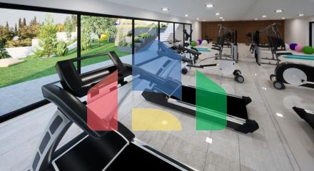 Трехкомнатная квартира 135 м2 с большим садом в уютном комплексе в Доанкое Трехкомнатная квартира 135 м2 с большим садом в уютном комплексе в Доанкое