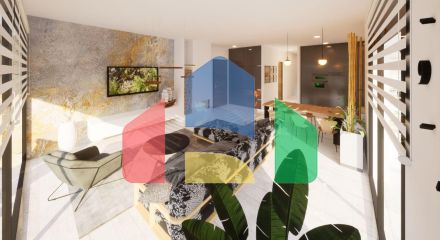 Трехкомнатная квартира 135 м2 с большим садом в уютном комплексе в Доанкое Трехкомнатная квартира 135 м2 с большим садом в уютном комплексе в Доанкое