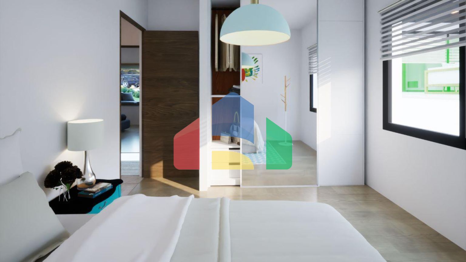 Трехкомнатная квартира 135 м2 с большим садом в уютном комплексе в Доанкое