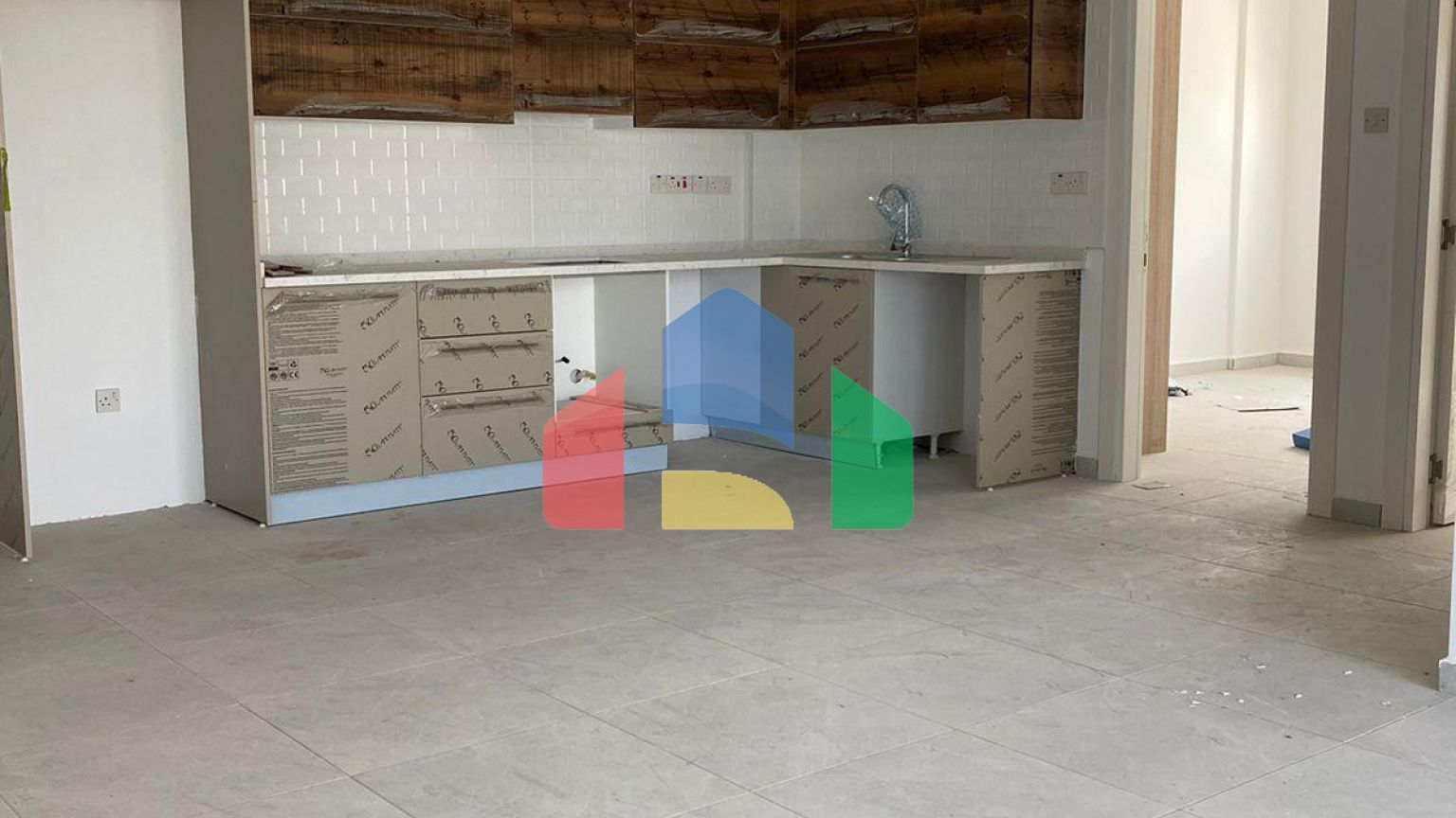 Трехкомнатная квартира 80 м2 в Кирении