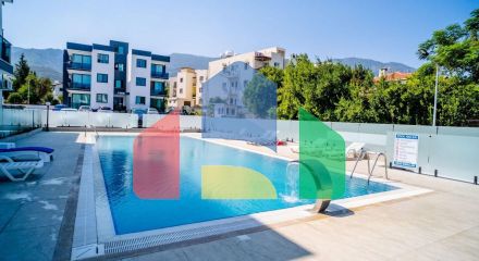 Трехкомнатная квартира 81 м2 в уютном комплексе с бассейном в Алсанджаке Трехкомнатная квартира 81 м2 в уютном комплексе с бассейном в Алсанджаке