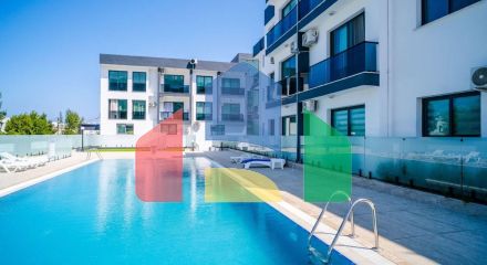 Трехкомнатная квартира 81 м2 в уютном комплексе с бассейном в Алсанджаке Трехкомнатная квартира 81 м2 в уютном комплексе с бассейном в Алсанджаке