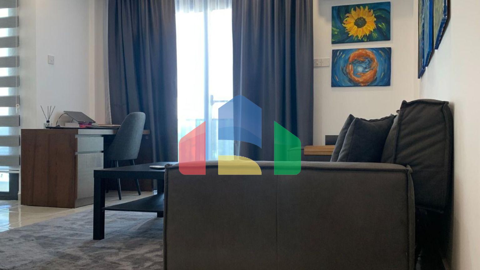 Трехкомнатная квартира 81 м2 в уютном комплексе с бассейном в Алсанджаке