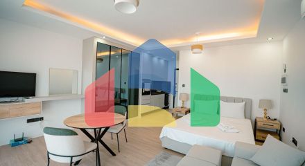 Студия Penthouse 38 м2 с балконом и террасой в красивом комплексе в Каршияке Студия Penthouse 38 м2 с балконом и террасой в красивом комплексе в Каршияке