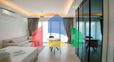 Студия Penthouse 38 м2 с балконом и террасой в красивом комплексе в Каршияке Студия Penthouse 38 м2 с балконом и террасой в красивом комплексе в Каршияке