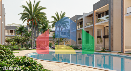 Студия Penthouse 38 м2 с балконом и террасой в красивом комплексе в Каршияке Студия Penthouse 38 м2 с балконом и террасой в красивом комплексе в Каршияке