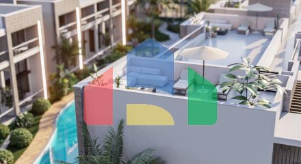 Студия Penthouse 38 м2 с балконом и террасой в красивом комплексе в Каршияке Студия Penthouse 38 м2 с балконом и террасой в красивом комплексе в Каршияке