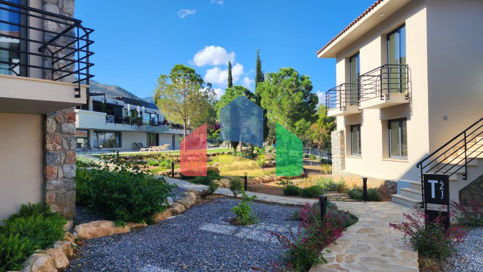 Трехкомнатная квартира 80 м2 с балконом в районе Илгаз