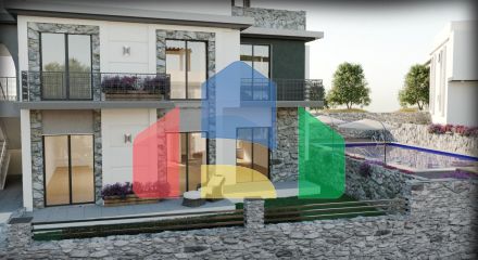 Квартира 3+1 (120 м2) с просторной террасой на крыше в Чаталкое