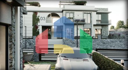 Квартира 3+1 (120 м2) с просторной террасой на крыше в Чаталкое