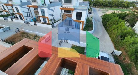 Современная вилла 3+1 (170 м2) рядом с морем  в Алсанджаке