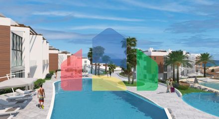 Двухкомнатная квартира 60 м2 недалеко от моря в Бахчели Двухкомнатная квартира 60 м2 недалеко от моря в Бахчели