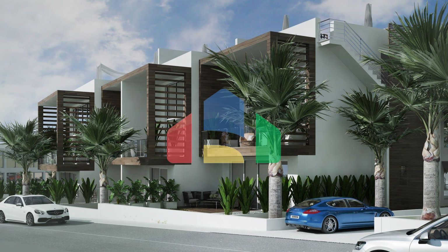 Студия 43м2 в новом красивом комплексе в Эсентепе