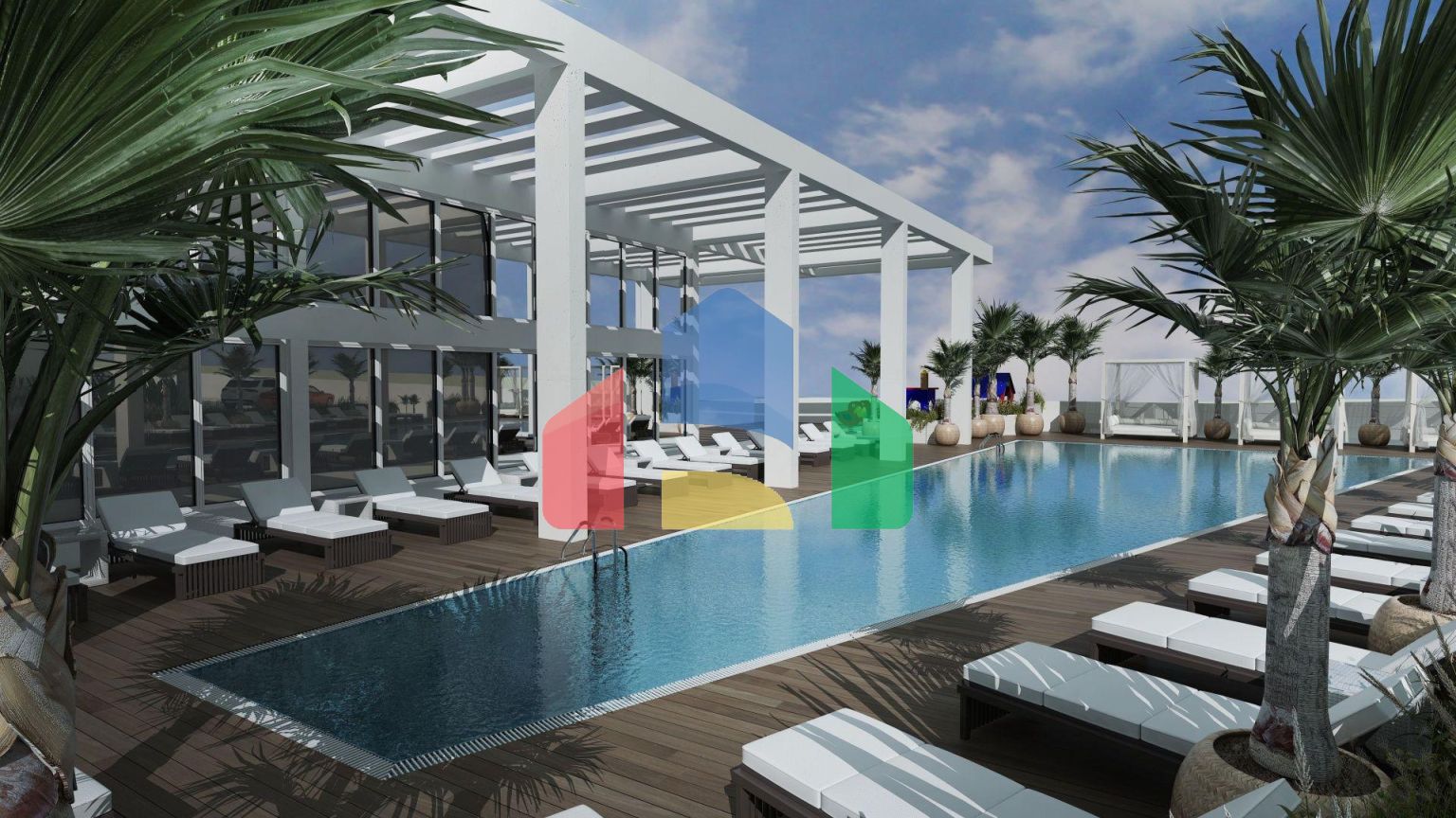 Студия 43м2 в новом красивом комплексе в Эсентепе