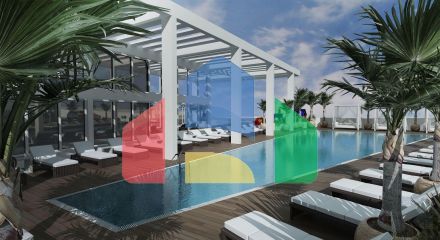 Студия 43м2 в новом красивом комплексе в Эсентепе Студия 43м2 в новом красивом комплексе в Эсентепе