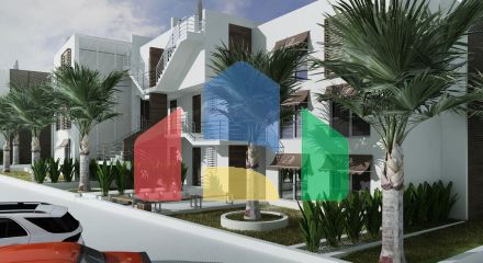 Студия 43м2 в новом красивом комплексе в Эсентепе