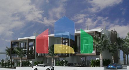 Студия 43м2 в новом красивом комплексе в Эсентепе