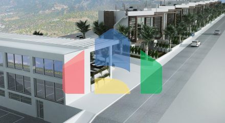 Студия 43м2 в новом красивом комплексе в Эсентепе