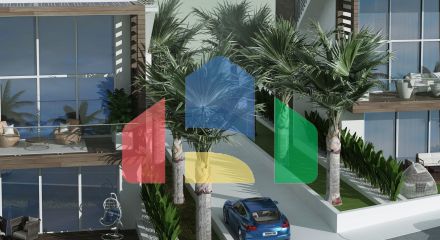 Студия 43м2 в новом красивом комплексе в Эсентепе