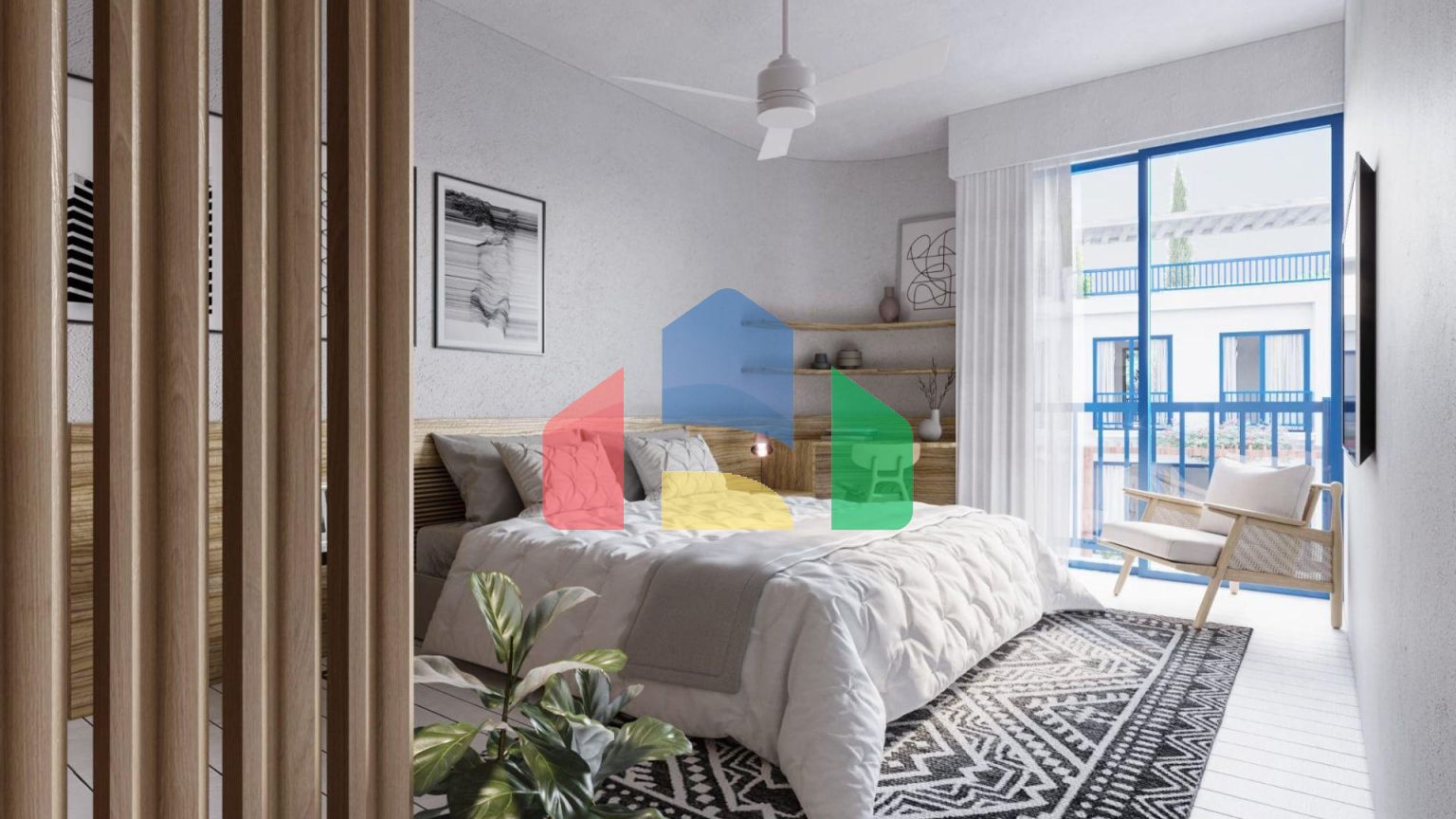 3-комнатные апартаменты 71 м2 с террасой 50 м2 Penthouse в новом комплексе в Лапте