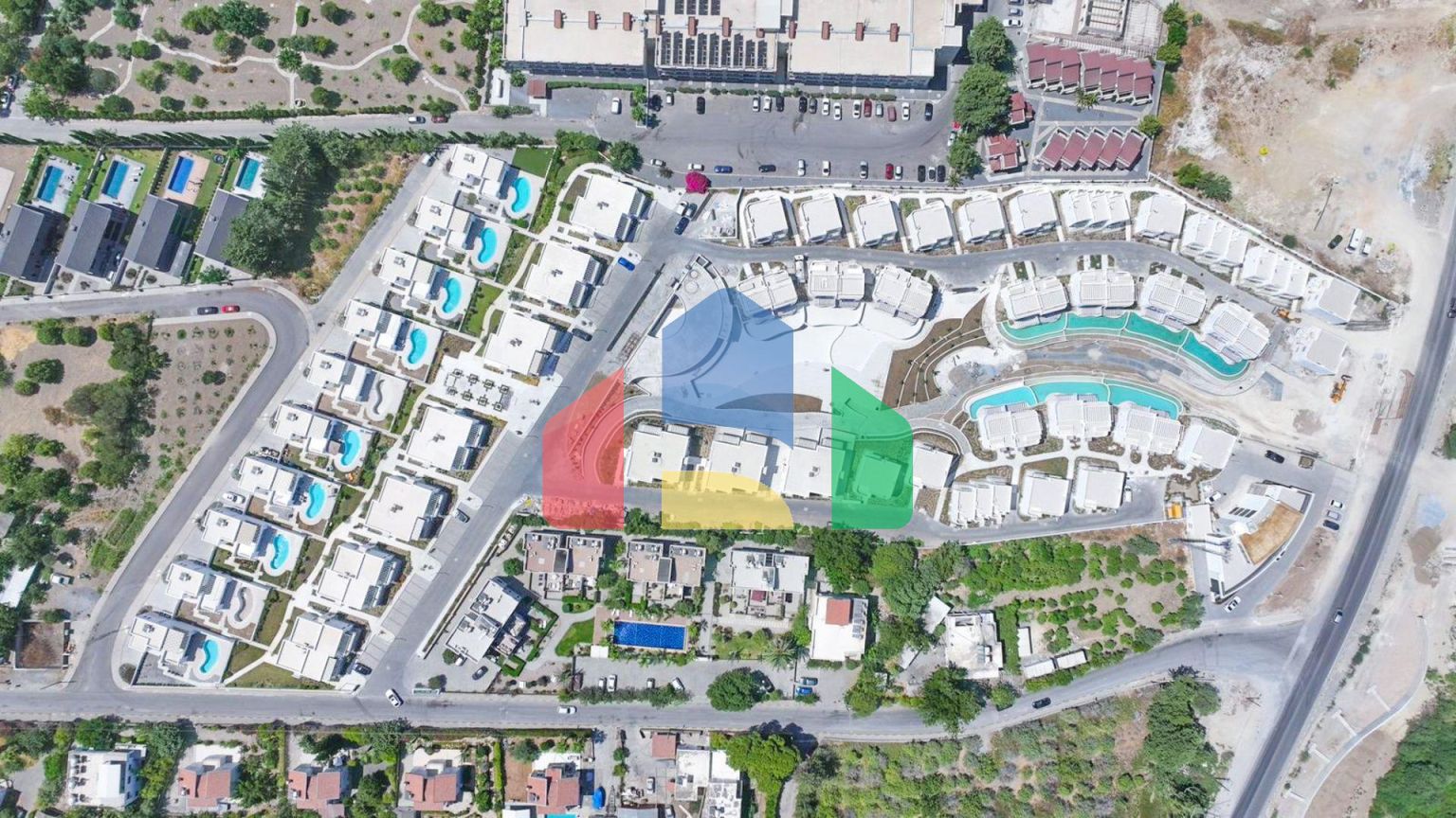 3-комнатные апартаменты 71 м2 с террасой 50 м2 Penthouse в новом комплексе в Лапте