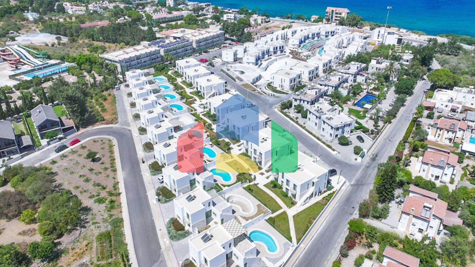 3-комнатные апартаменты 71 м2 с террасой 50 м2 Penthouse в новом комплексе в Лапте