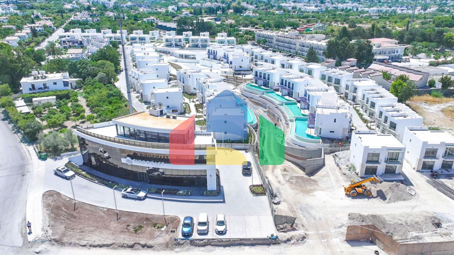 3-комнатные апартаменты 71 м2 с террасой 50 м2 Penthouse в новом комплексе в Лапте