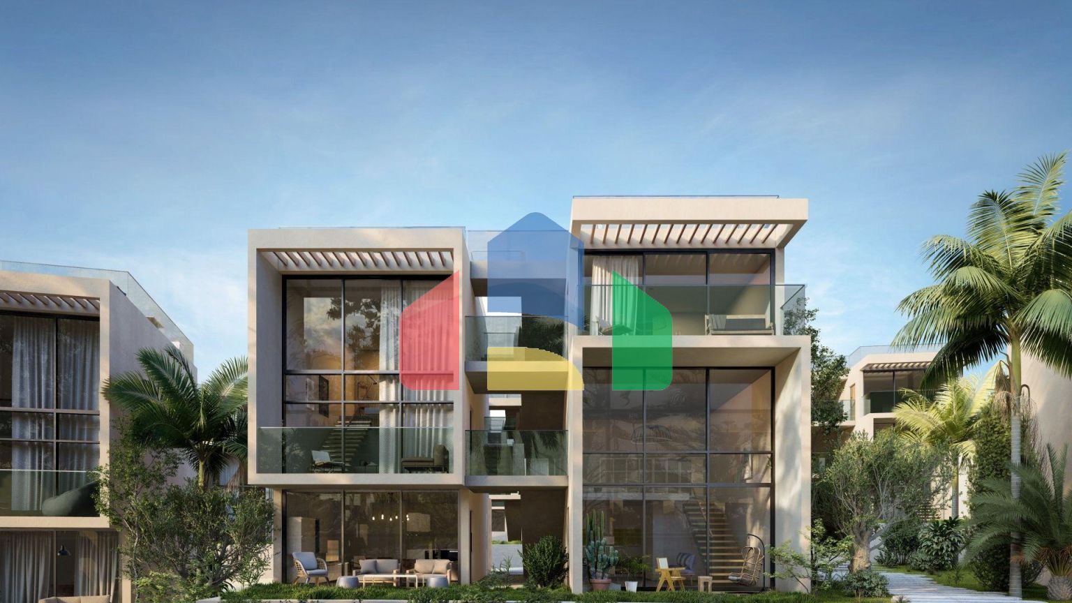 Студия 45 м2  в новом и современном комплексе в Эсентепе