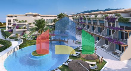 2-комнатные апартаменты 45м2 с террасой 10м2 и собственным садом в новом комплексе рядом с морем 2-комнатные апартаменты 45м2 с террасой 10м2 и собственным садом в новом комплексе рядом с морем