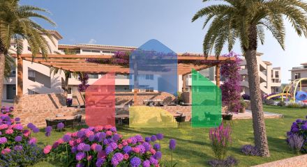 2-комнатные апартаменты 45м2 с террасой 10м2 и собственным садом в новом комплексе рядом с морем