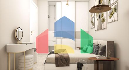 2-комнатные апартаменты 45м2 с террасой 10м2 и собственным садом в новом комплексе рядом с морем